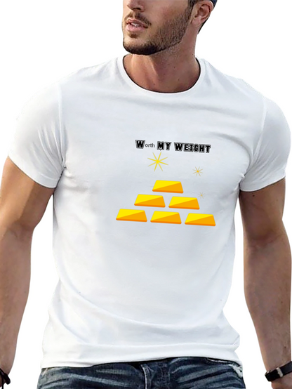 Worth My Weight Black Tee
