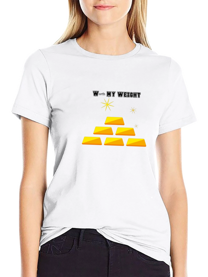 Worth My Weight Black Tee