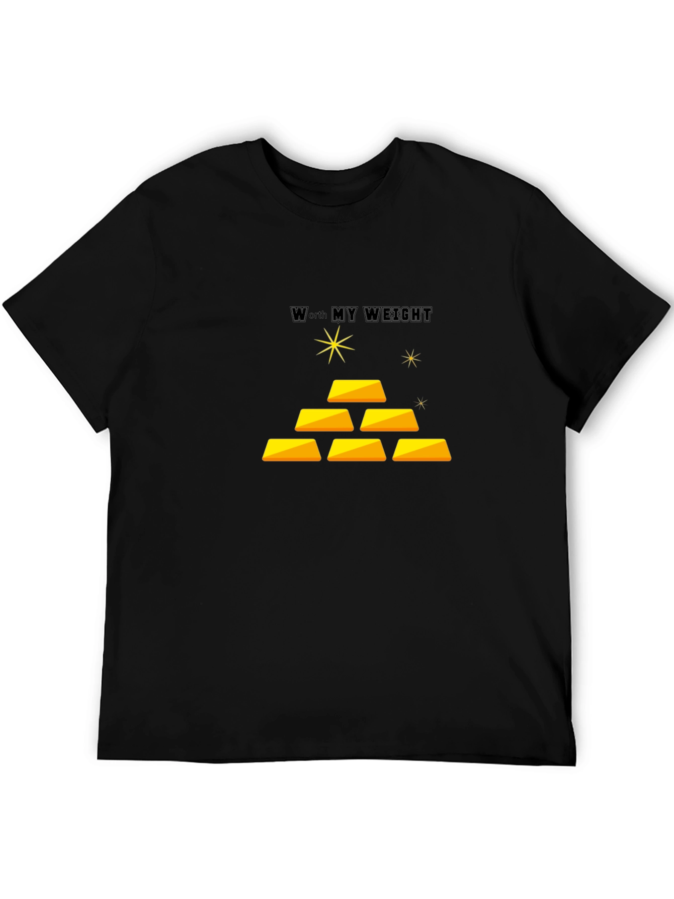 Worth My Weight Black Tee