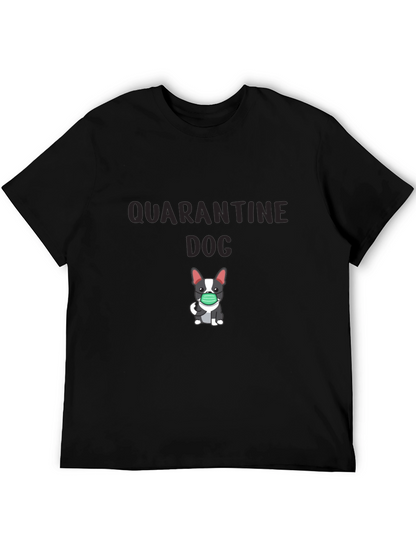 Quarantine Dog Graphic T-Shirt