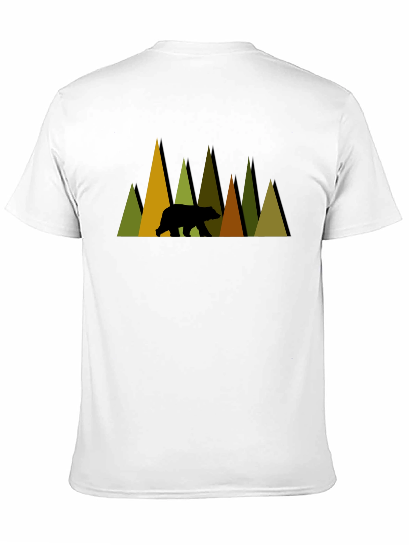 Mountain Bear Graphic Tee - Nature Lovers Shirt
