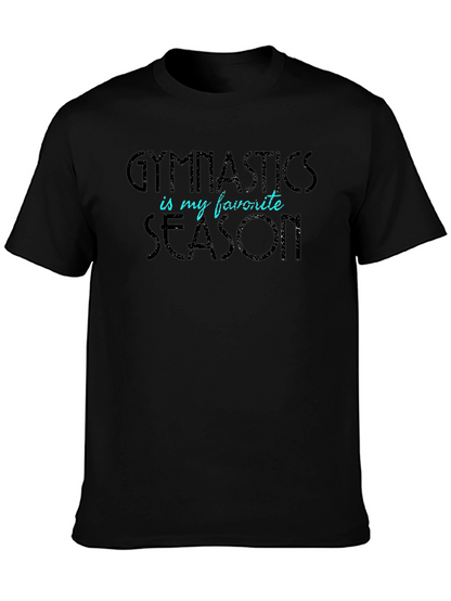 Gymnastics is My Favorite Season Graphic T-Shirt