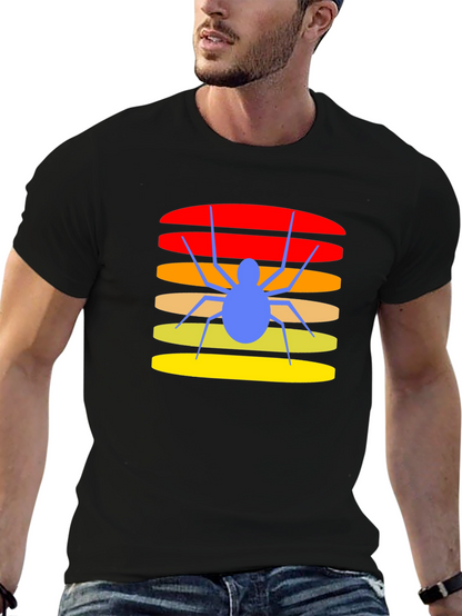 Retro Spider Graphic T-Shirt