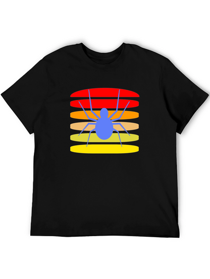 Retro Spider Graphic T-Shirt