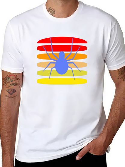 Retro Spider Graphic T-Shirt