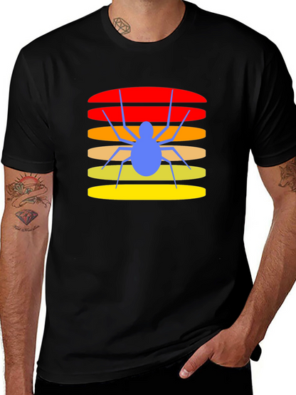 Retro Spider Graphic T-Shirt