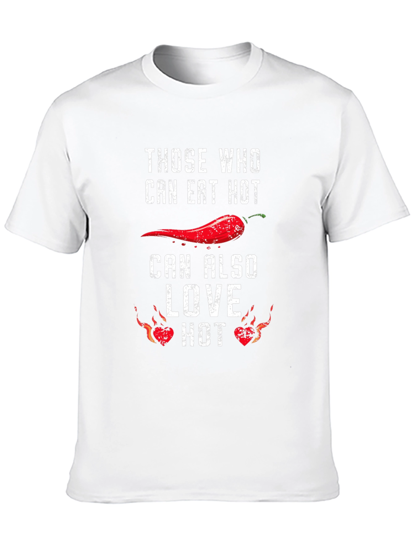 Spicy Food Lover T-Shirt - Eat Hot Love Hot