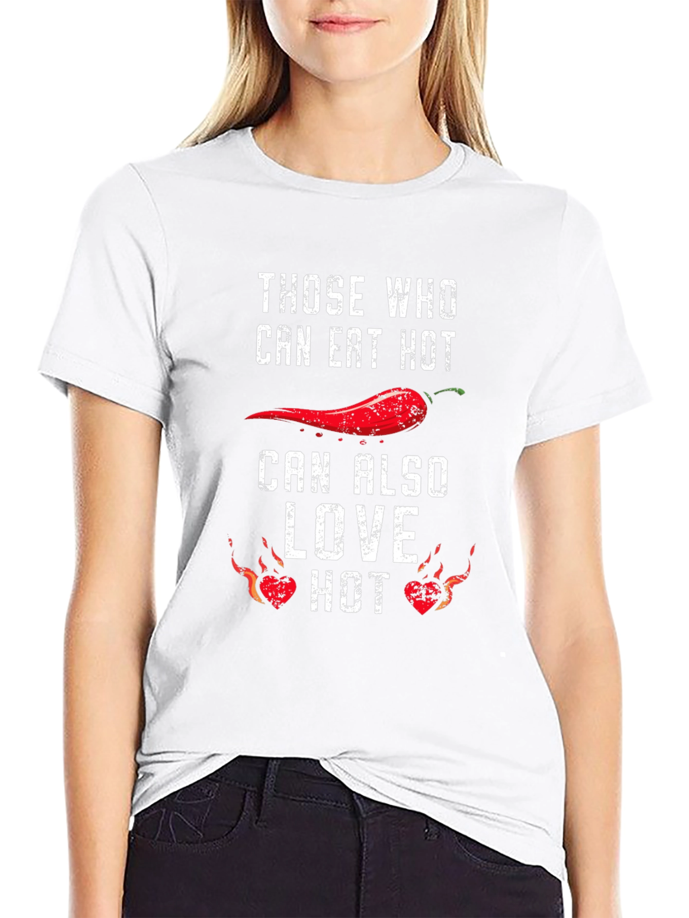 Spicy Food Lover T-Shirt - Eat Hot Love Hot