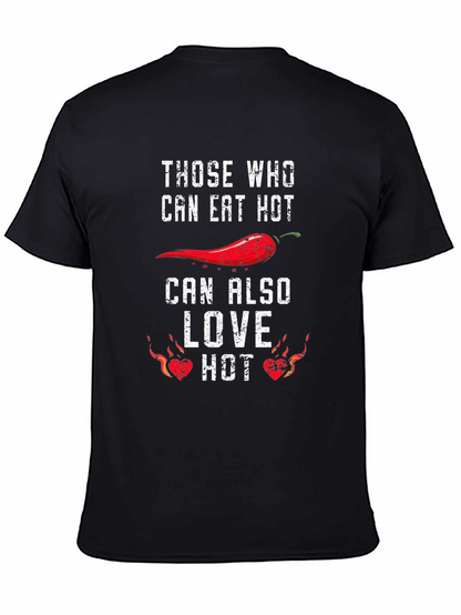 Spicy Food Lover T-Shirt - Eat Hot Love Hot
