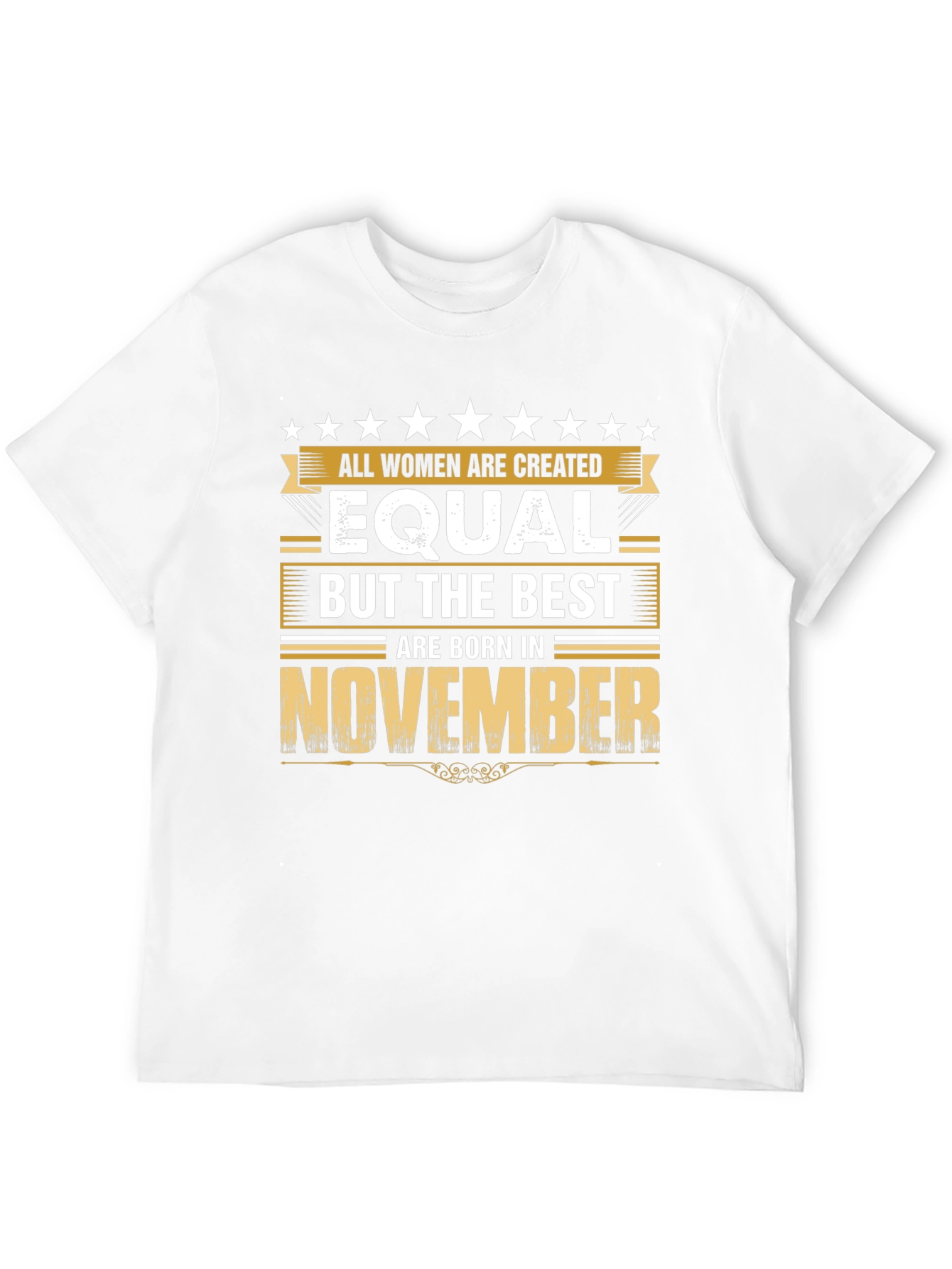 Best Women Born in November - Black T-Shirt