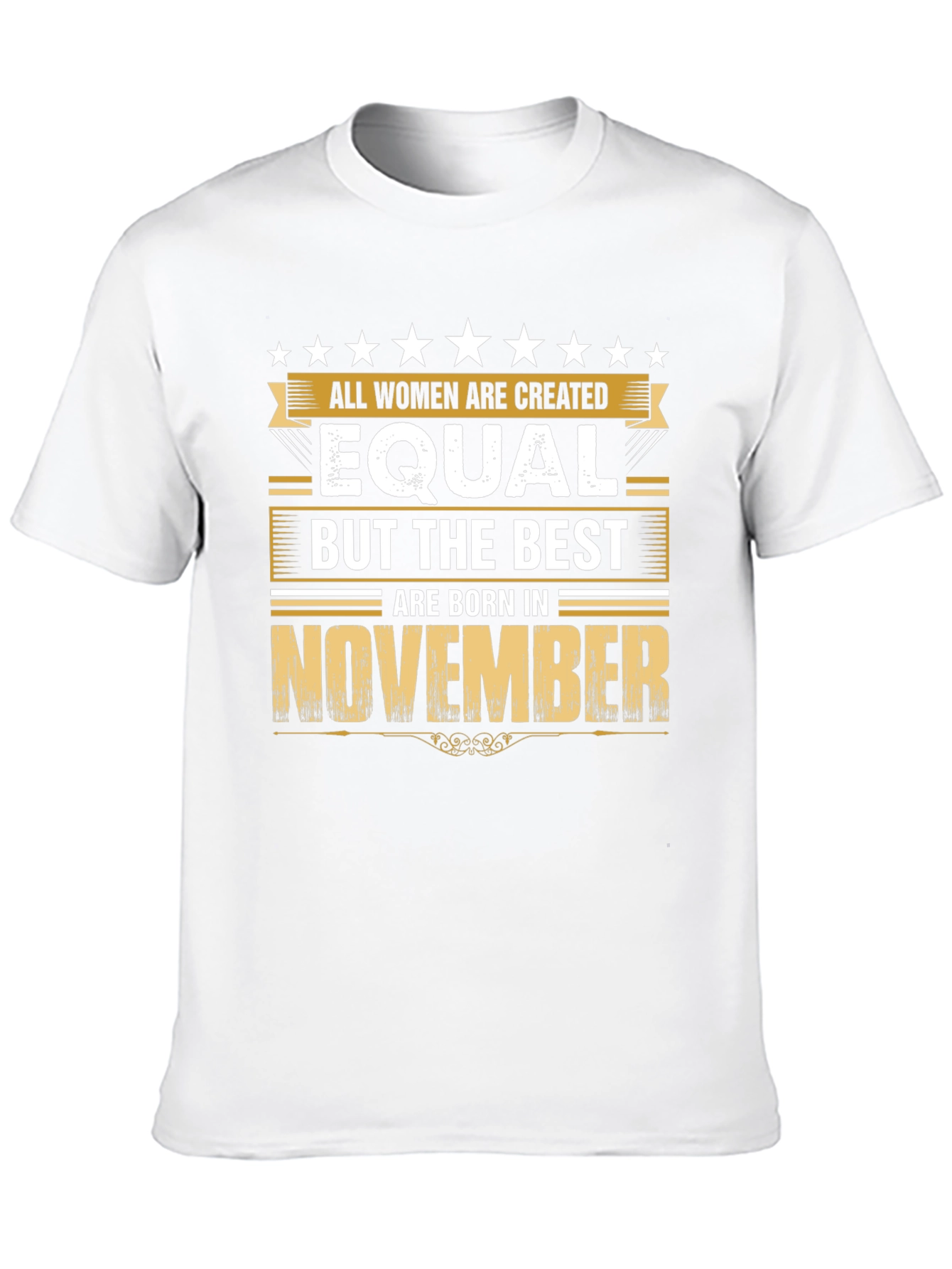 Best Women Born in November - Black T-Shirt
