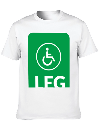 Funny Leg Day Handicap T-Shirt