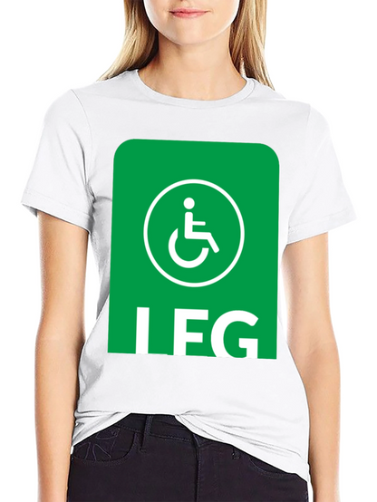 Funny Leg Day Handicap T-Shirt