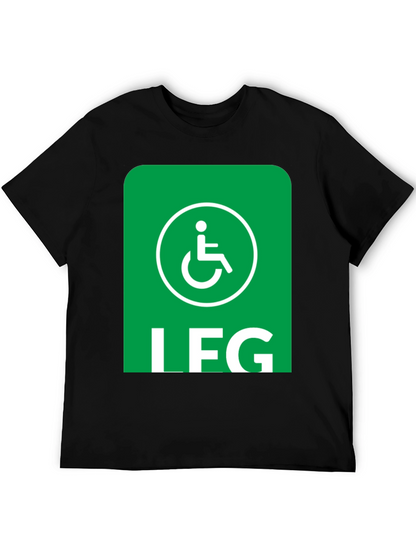 Funny Leg Day Handicap T-Shirt