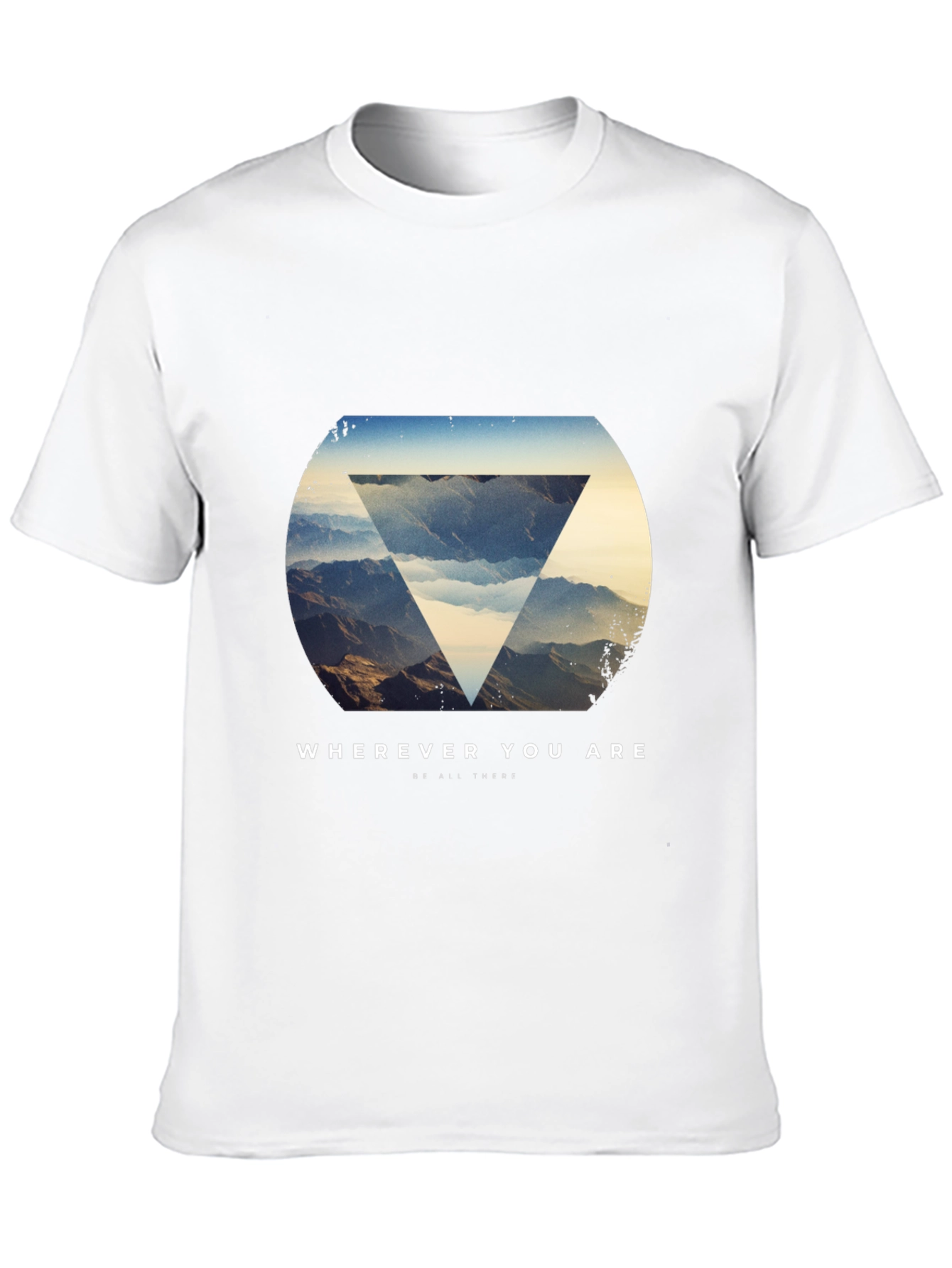Wherever You Are Graphic Tee - Stylish Black T-Shirt