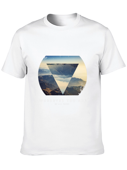 Wherever You Are Graphic Tee - Stylish Black T-Shirt