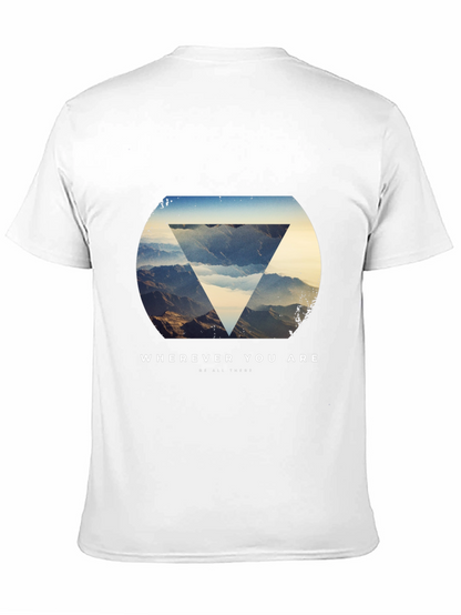 Wherever You Are Graphic Tee - Stylish Black T-Shirt