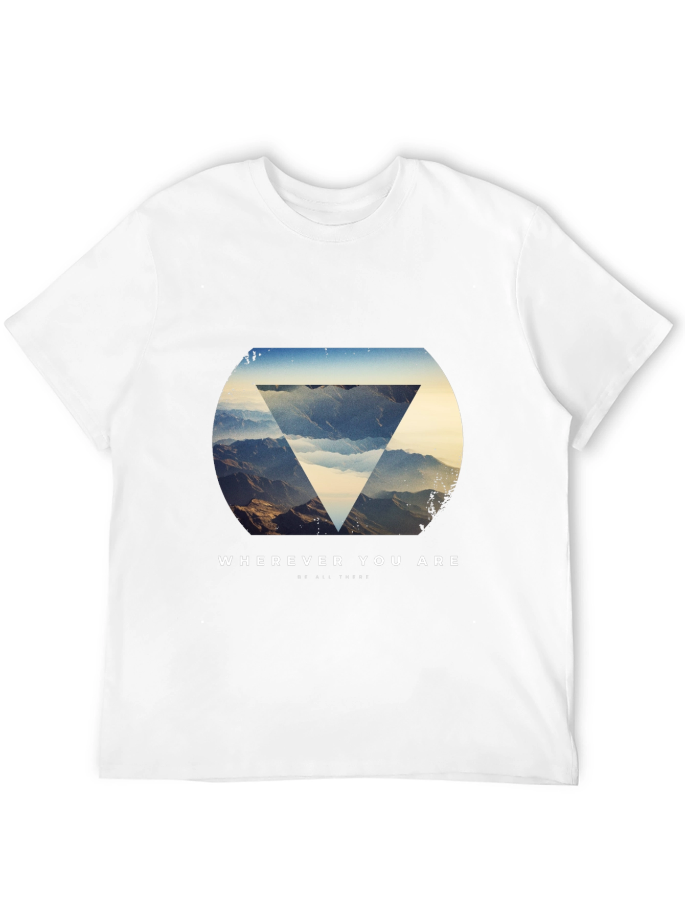 Wherever You Are Graphic Tee - Stylish Black T-Shirt