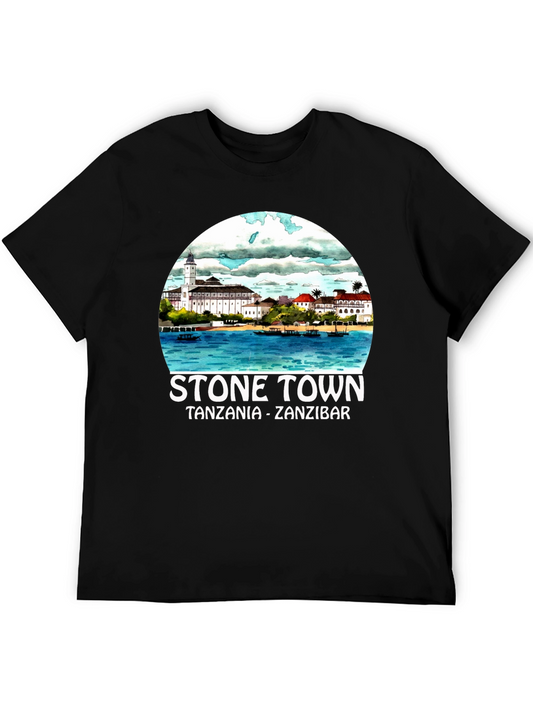 Stone Town Tanzania Zanzibar Graphic Tee