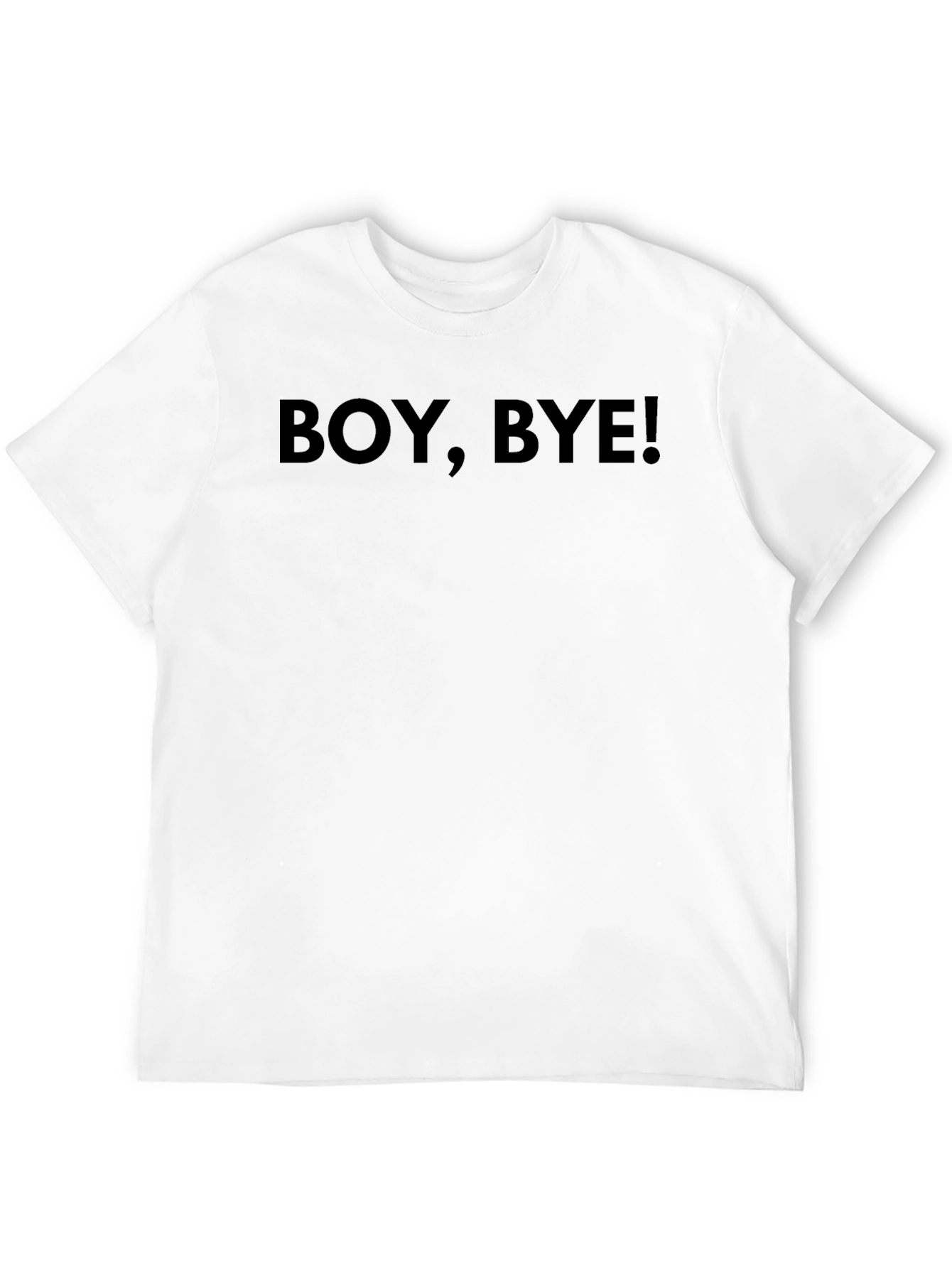 Boy Bye! Graphic Tee - Black T-Shirt