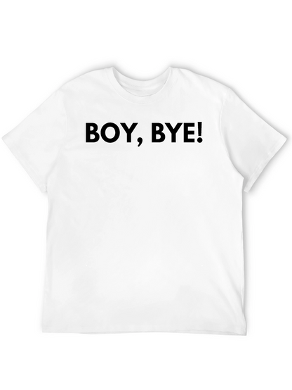 Boy Bye! Graphic Tee - Black T-Shirt
