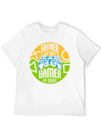 Father by Day Gamer by Night T-Shirt
