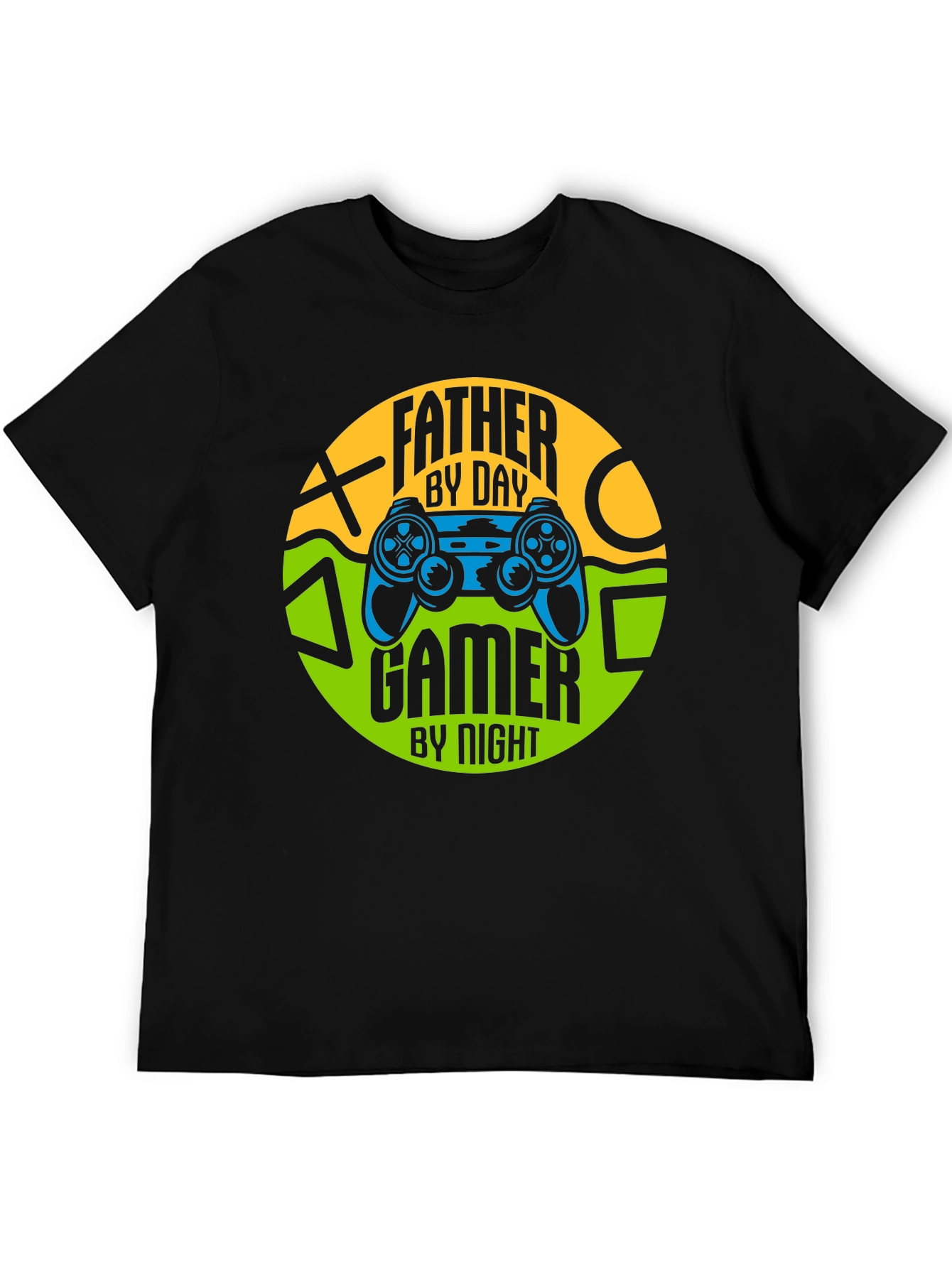 Father by Day Gamer by Night T-Shirt