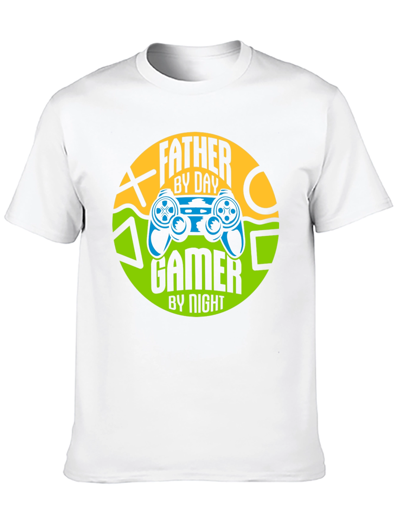Father by Day Gamer by Night T-Shirt