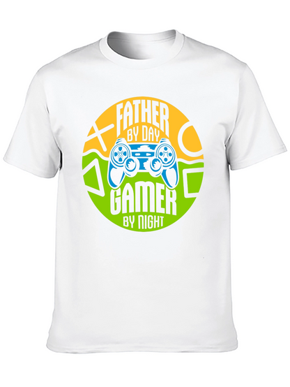 Father by Day Gamer by Night T-Shirt