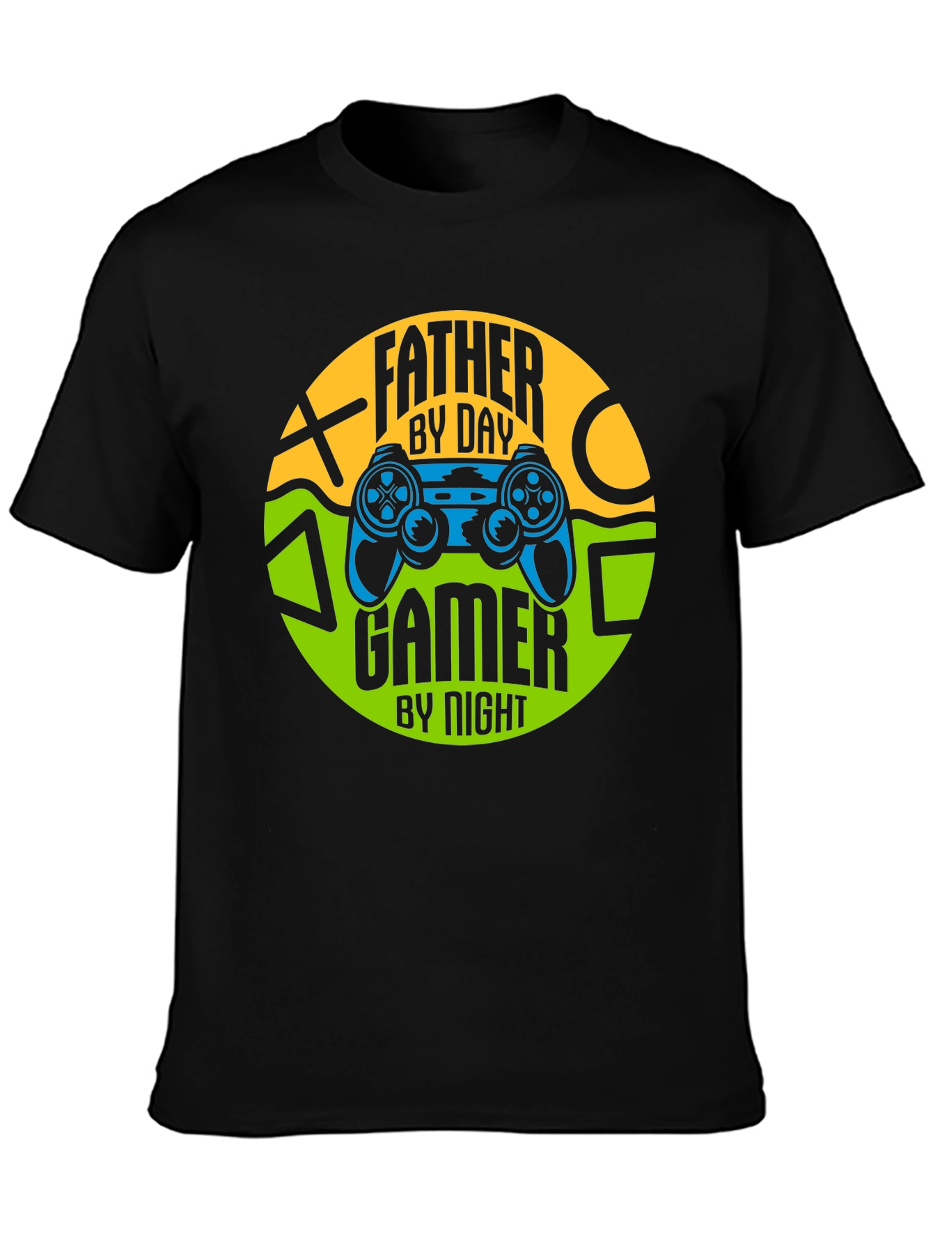 Father by Day Gamer by Night T-Shirt
