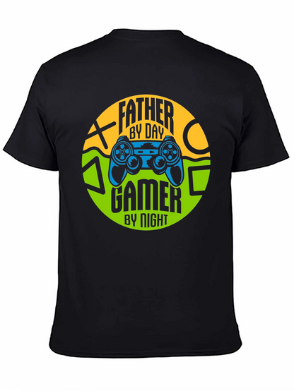 Father by Day Gamer by Night T-Shirt