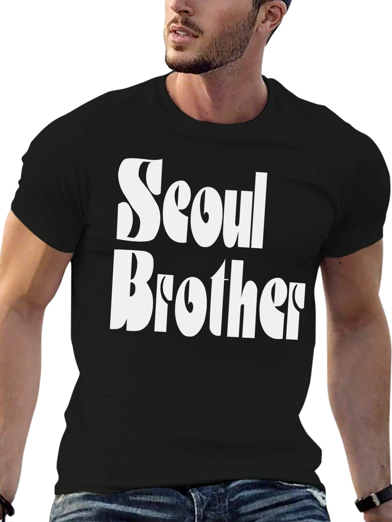 Seoul Brother Black T-Shirt