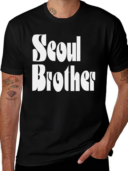 Seoul Brother Black T-Shirt