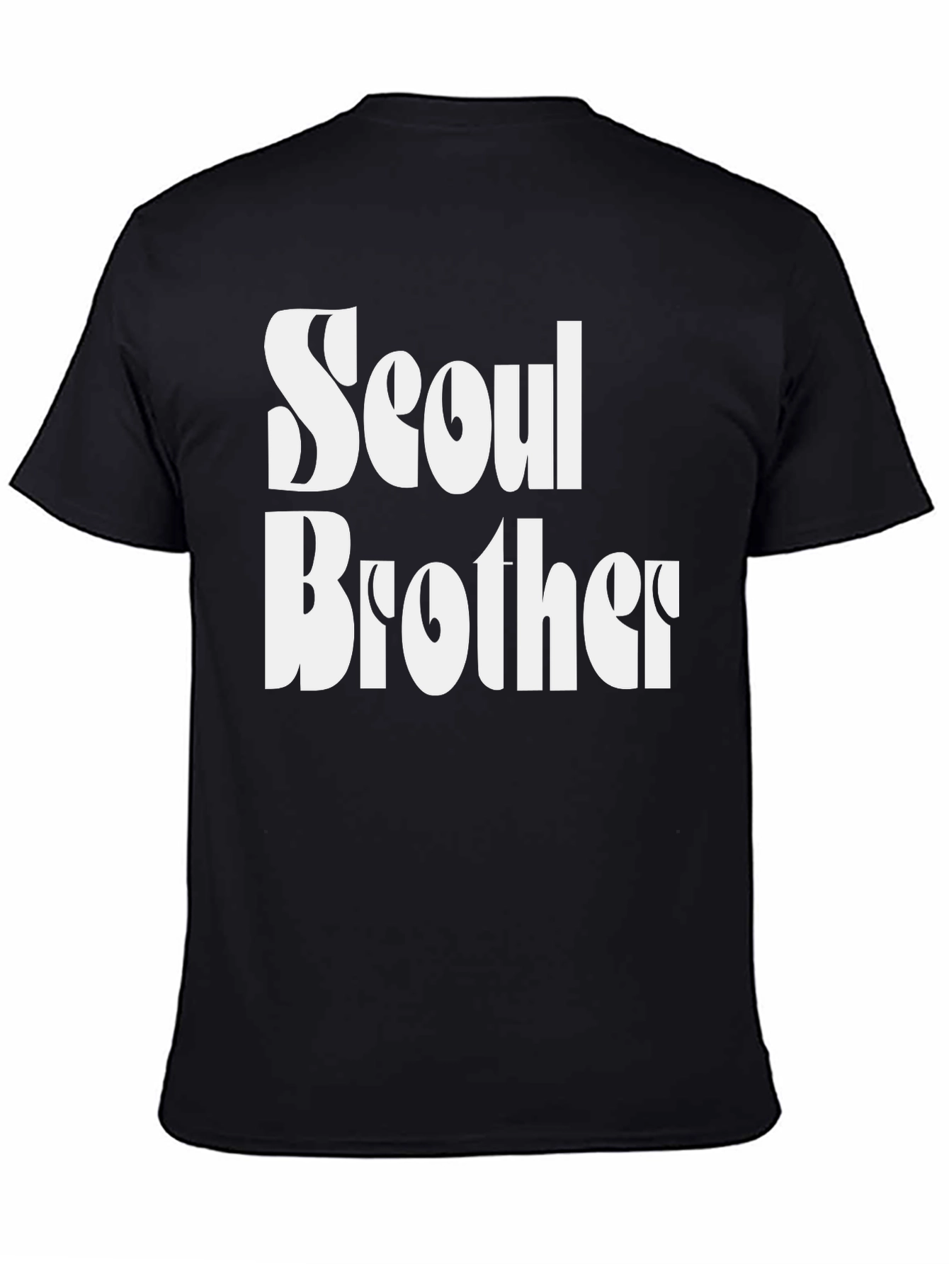 Seoul Brother Black T-Shirt