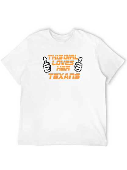 This Girl Loves Her Texans T-Shirt