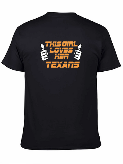 This Girl Loves Her Texans T-Shirt