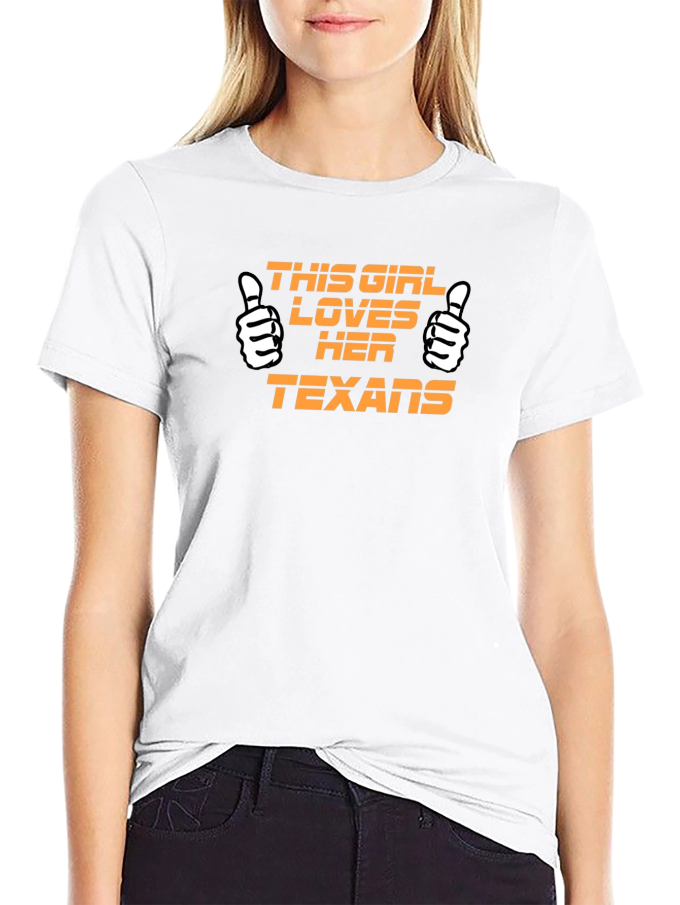 This Girl Loves Her Texans T-Shirt