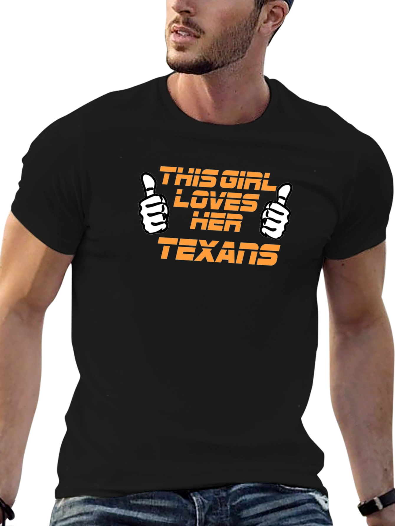 This Girl Loves Her Texans T-Shirt