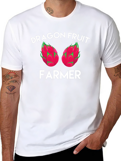 Dragon Fruit Farmer Graphic T-Shirt