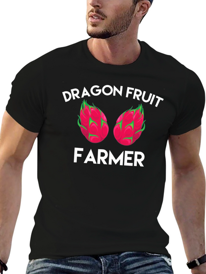 Dragon Fruit Farmer Graphic T-Shirt