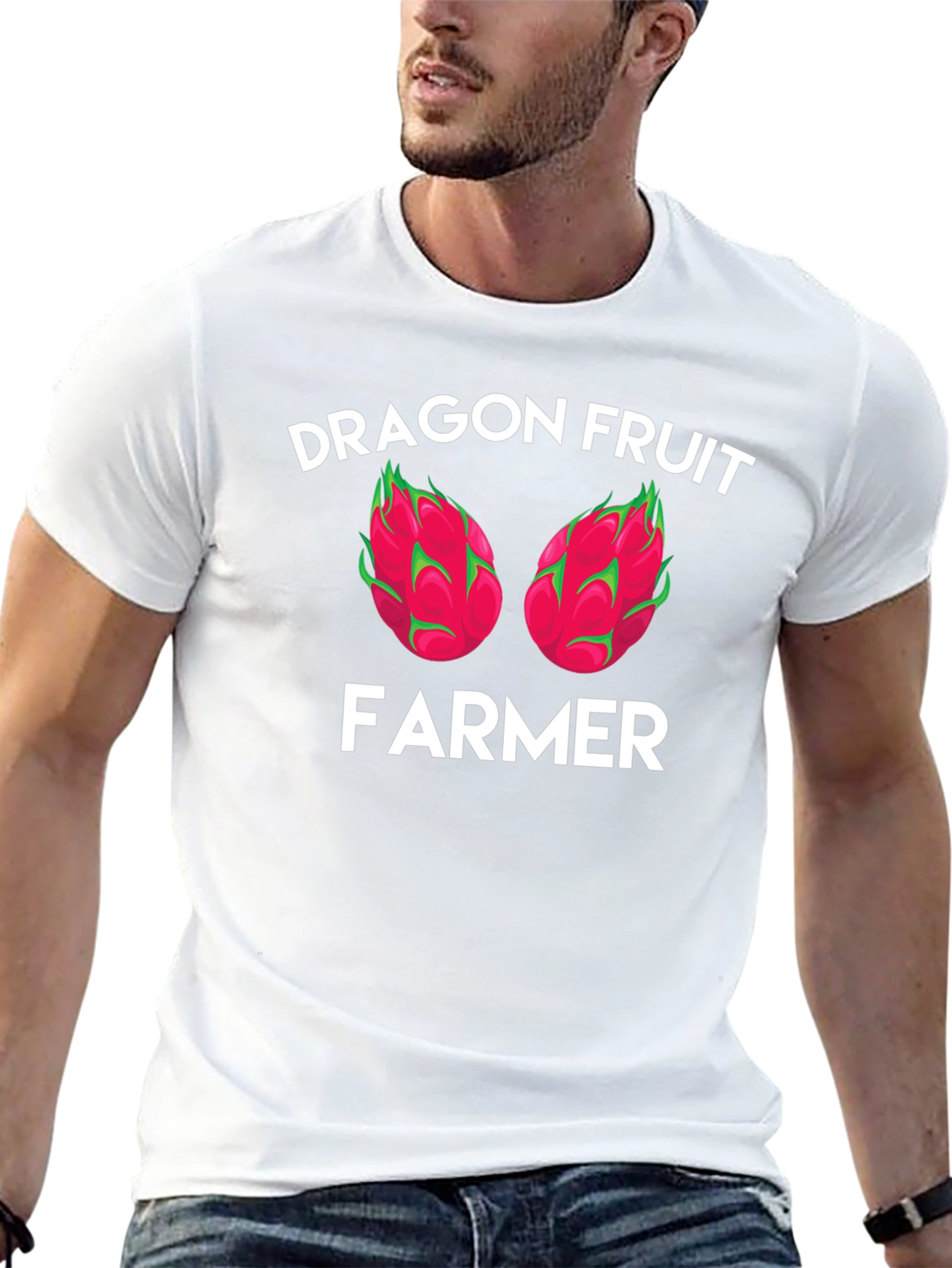 Dragon Fruit Farmer Graphic T-Shirt