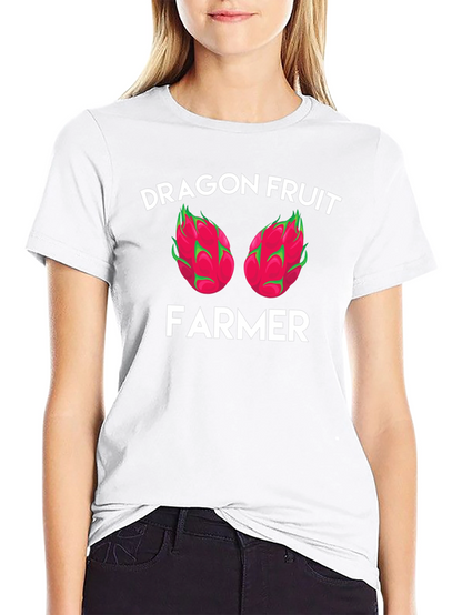 Dragon Fruit Farmer Graphic T-Shirt