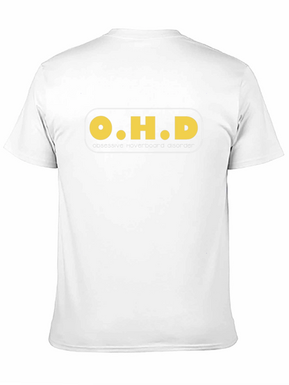 Obsessive Hoverboard Disorder Black T-Shirt