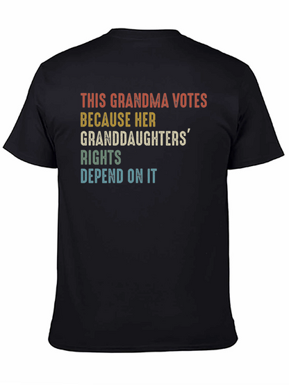 This Grandma Votes Graphic T-Shirt