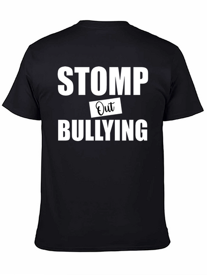 Stomp Out Bullying Black T-Shirt