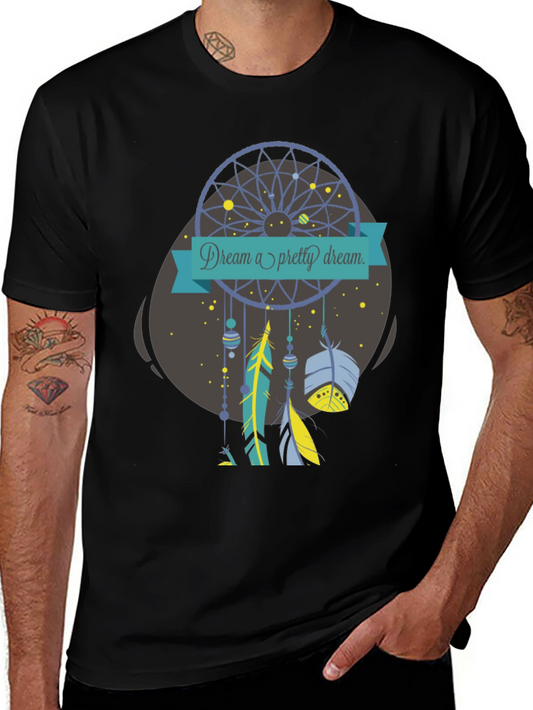Dream a Pretty Dream T-Shirt - Black Cotton Tee