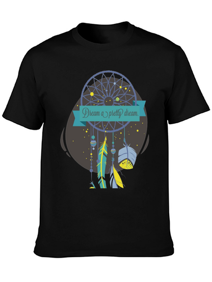 Dream a Pretty Dream T-Shirt - Black Cotton Tee