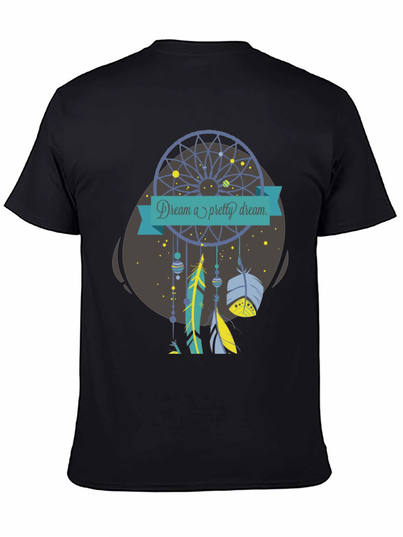 Dream a Pretty Dream T-Shirt - Black Cotton Tee