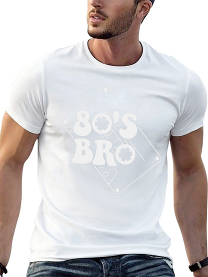 80s Bro Retro Cassette Tape T-Shirt