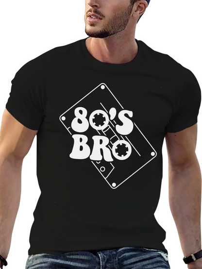 80s Bro Retro Cassette Tape T-Shirt